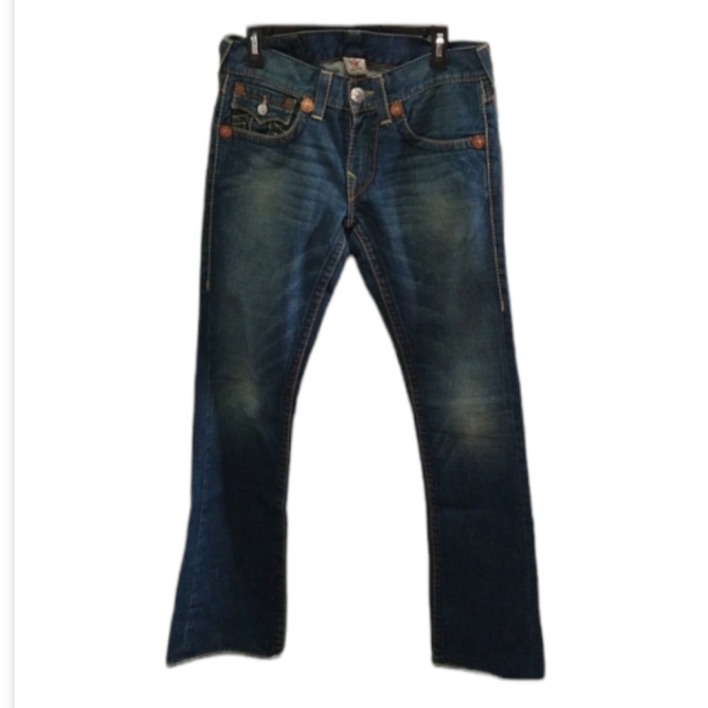 True Religion Wide Leg Jeans